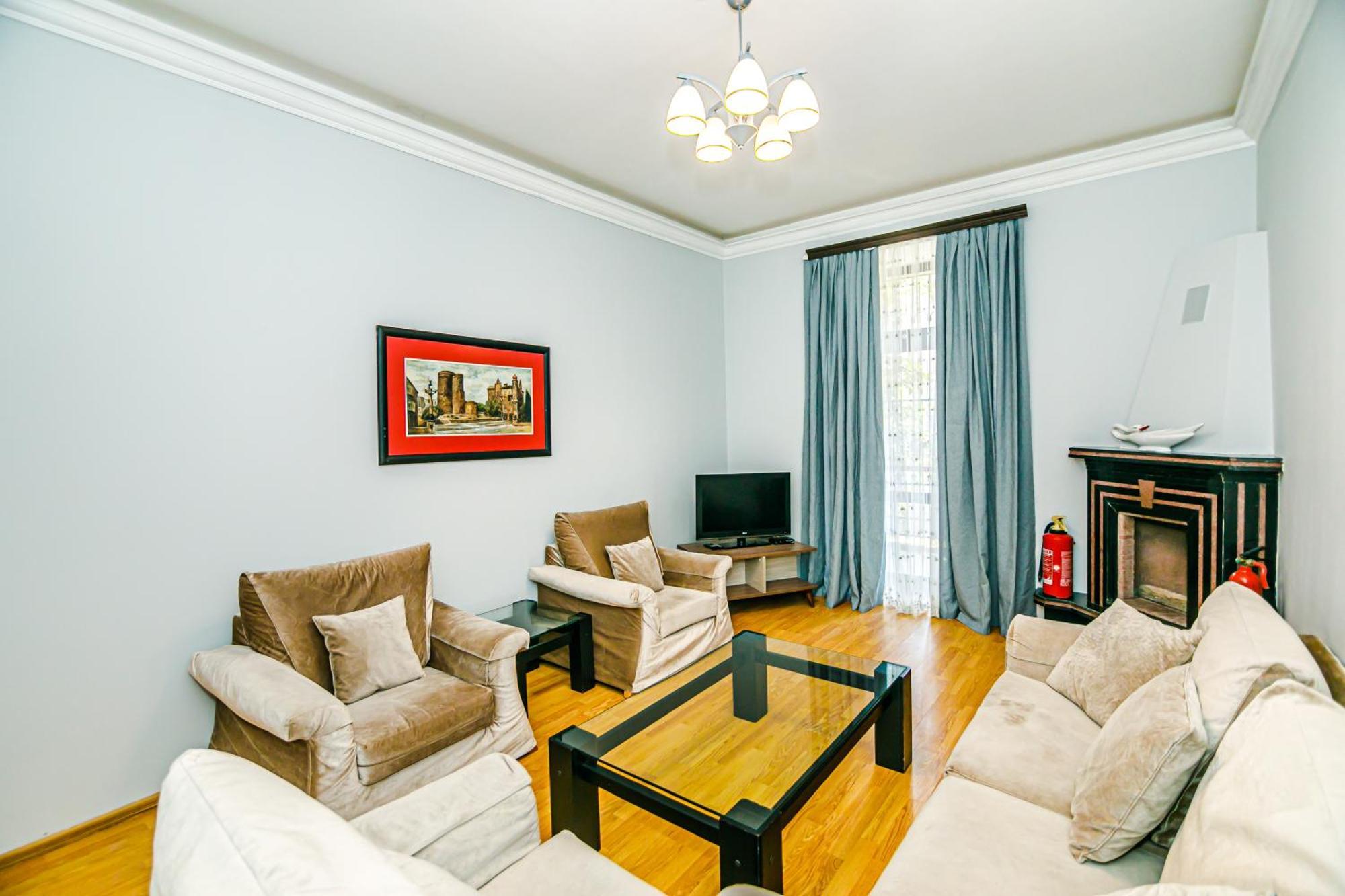 Azneft Royal Suite Apartment Sea View Baku Exterior photo
